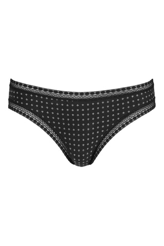 3 bragas brasileñas - Negro - Lascana