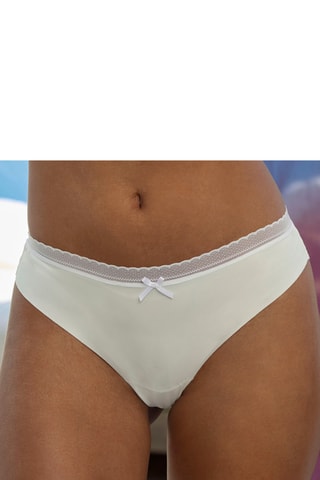 Tanga Perfect Basics - Blanco - Lascana