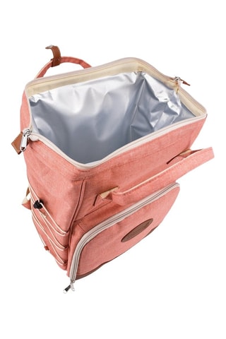 Mochila de pícnic Escapade - 2 personas - Beige, marrón y rosa