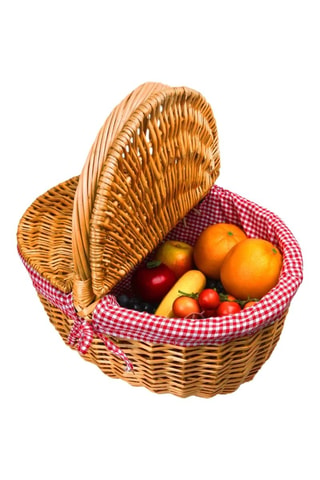 Cesta Campagne - Rojo