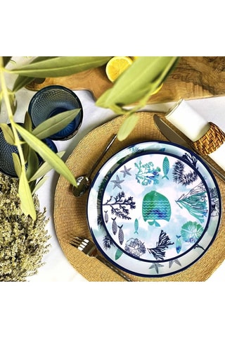 Plato de postre Caraibes - 21,5 cm