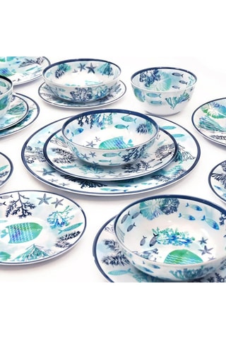Plato hondo Caraibes - 19 cm