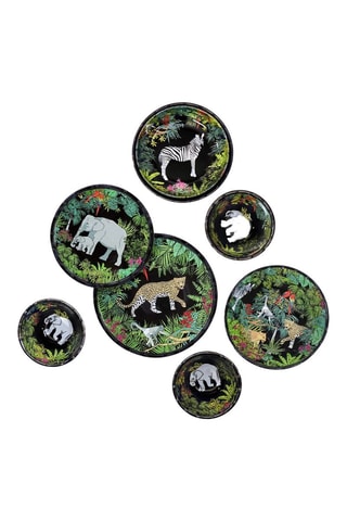 Plato de postre Jungle - 23 cm