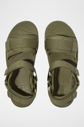 Sandales plateformes Neodynamic - Vert foncé