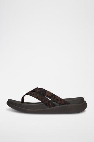 Tongs Microwobbleboard - Marron foncé