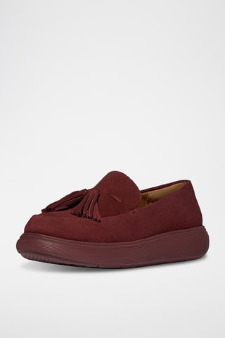 Mocassins en nubuck Iqushion - Bordeaux