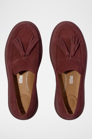 Mocassins en nubuck Iqushion - Bordeaux