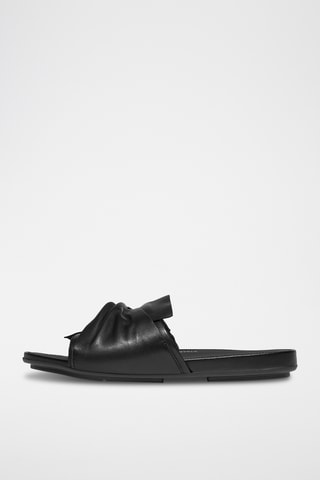 Mules en cuir Dynamicush - Noir