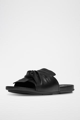 Mules en cuir Dynamicush - Noir