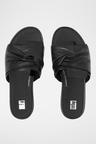 Mules en cuir Dynamicush - Noir