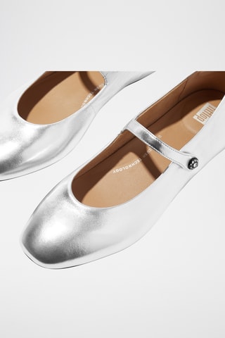 Babies en cuir Dynamicush - Argenté