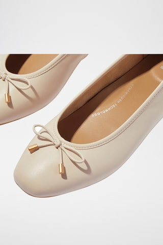 Ballerines en cuir Dynamicush - Beige