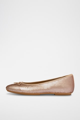 Ballerines en cuir Dynamicush - Rose