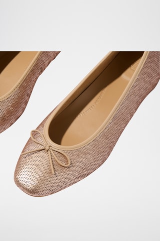 Ballerines en cuir Dynamicush - Rose