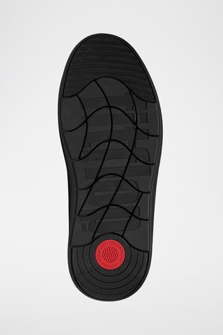 Slip-on plateformes en cuir Anatomicush - Noir