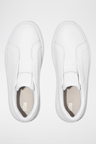 Slip-on plateformes en cuir Anatomicush - Blanc