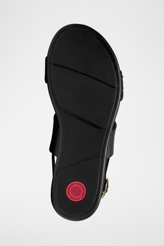 Sandales en cuir Dynamicush - Noir
