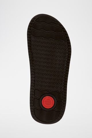 Tongs compensés Microwobbleboard - Noir