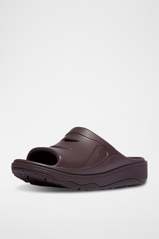 Mules plateformes Microwobbleboard - Marron