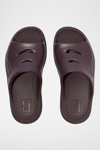 Mules plateformes Microwobbleboard - Marron