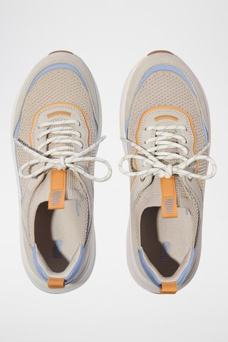 Baskets en nubuck Microwobbleboard - Beige