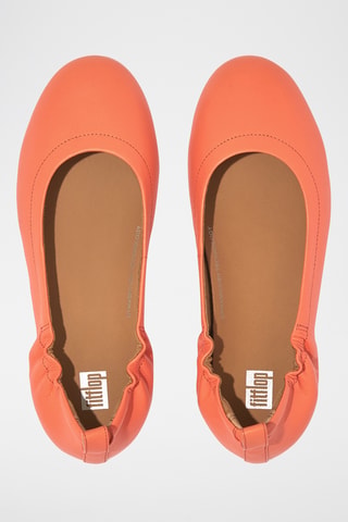 Ballerines en cuir de mouton Dynamicush - Corail
