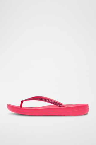 Tongs Iqushion - Rouge framboise