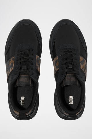 Baskets en cuir Microwobbleboard - Noir