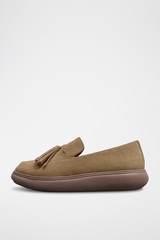 Mocassins en nubuck Iqushion - Beige