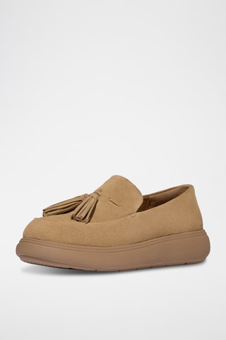 Mocassins en nubuck Iqushion - Beige