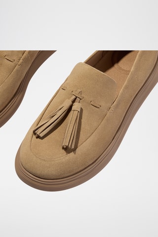 Mocassins en nubuck Iqushion - Beige