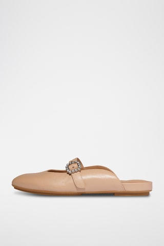 Mules en cuir Dynamicush - Rose