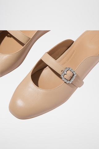 Mules en cuir Dynamicush - Rose