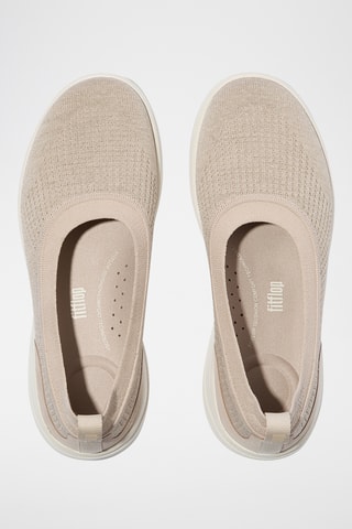 Slip-on compensés Iqushion - Beige