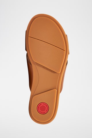 Mules en cuir Dynamicush - Marron clair