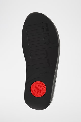 Tongs compensées Microwobbleboard - Noir