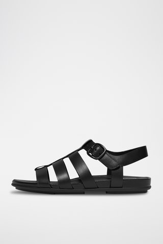 Sandales en cuir Dynamicush - Noir
