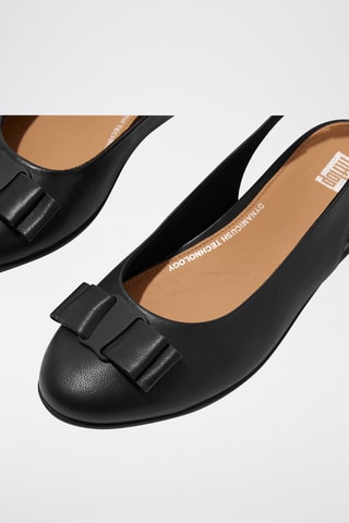 Ballerines en cuir de mouton Dynamicush - Noir