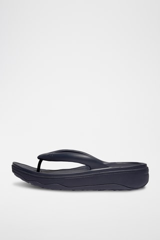 Tongs compensés Microwobbleboard - Bleu marine