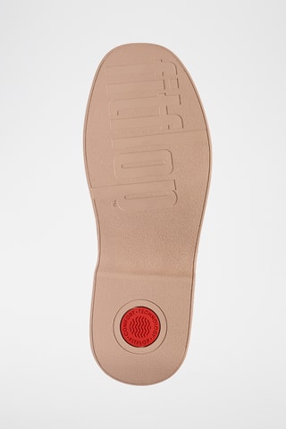 Mocassins plateformes en cuir Microwobbleboard - Beige