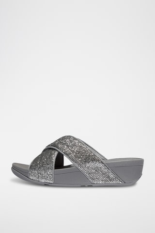 Mules Microwobbleboard - Gris clair