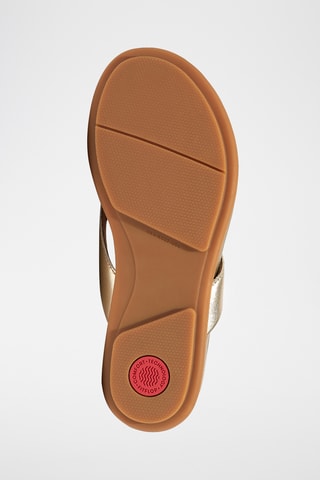 Tongs en cuir Dynamicush - Doré