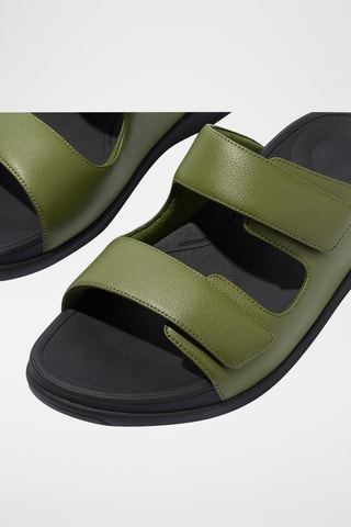 Mules plateformes Microwobbleboard - Vert foncé