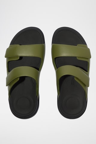 Mules plateformes Microwobbleboard - Vert foncé