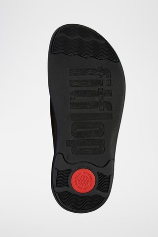 Tongs plateformes Microwobbleboard - Marron