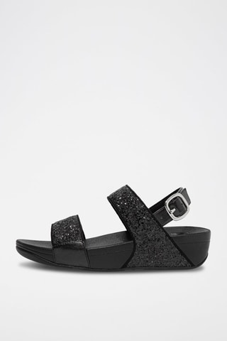 Sandales compensées Lulu - Noir