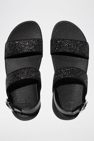 Sandales compensées Lulu - Noir