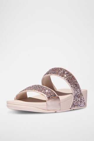 Mules compensées Lulu - Rose