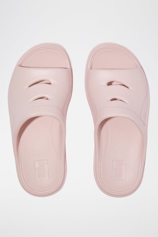 Mules plateformes RelieFF - Rose