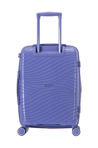 Juego de 3 maletas Peppy (S/M/L) - 55/65/75 cm - Violeta